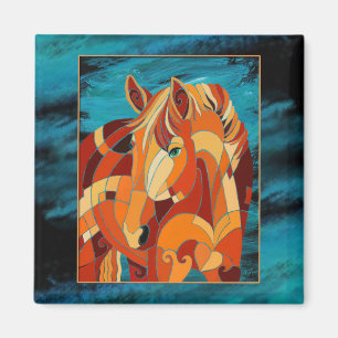 Chesnut Horse Magnet Magneet