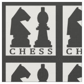 CHESS aangepaste fabric Stof (Close Up)