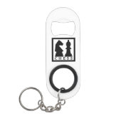 CHESS aangepaste monogram flesopener Sleutelhanger Flessenopener (Voorkant)