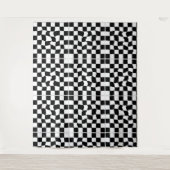 Chess abstract wandkleed (Voorkant)