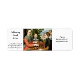 Chess afspelen met Sofonisba Anguissola Etiket