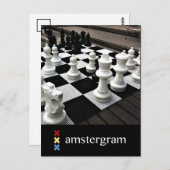 Chess Amsterdam Briefkaart (Voorkant / Achterkant)