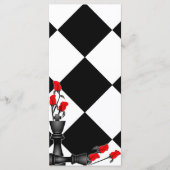 Chess and Rozen Gothic Wedding Menu (Voorkant)