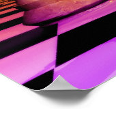 Chess art beste schaken poster (Hoek)