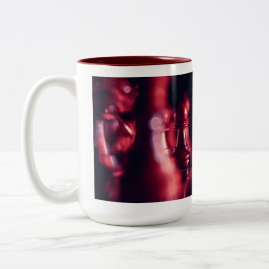 Chess Art Café Mug - Design du jeu d'échecs Imprim (Gauche)