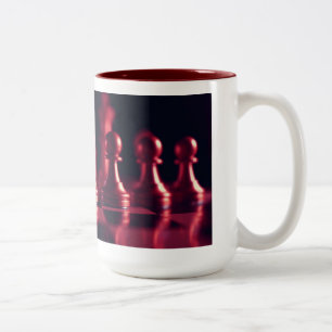 Chess Art Coffee Mok – Schaakbord Design Print"
