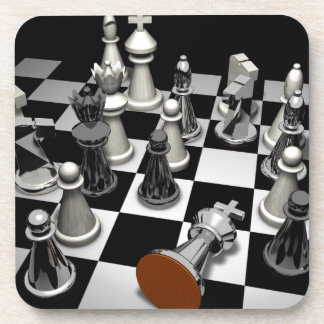 Chess Bier Onderzetter