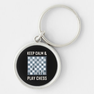 Chess Board Chess Player Sleutelhanger