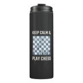Chess Board Chess Player Thermosbeker (Voorkant)