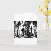 Chess Board  Kaart (Gele Bloem)