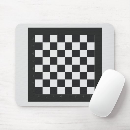 Chess Board Muismat (Met muis)