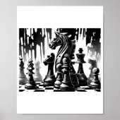 Chess Board  Poster (Voorkant)