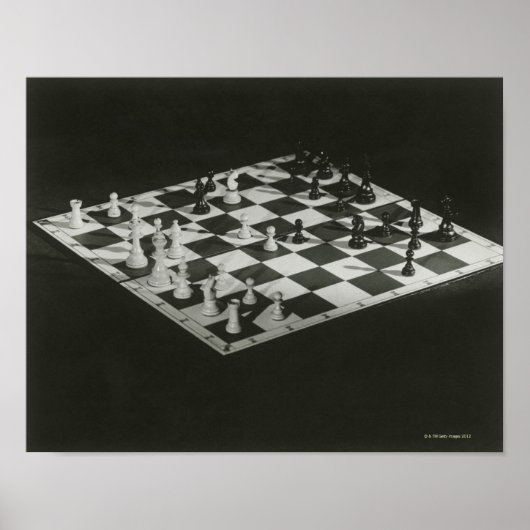 Chess Board Poster (Voorkant)