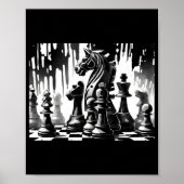 Chess Board  Poster (Voorkant)