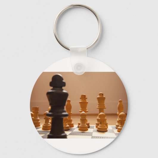 Chess board sleutelhanger (Voorkant)