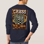 CHESS BOARD STYLE T-SHIRT (Achterkant)