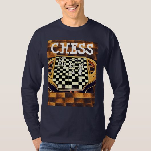 CHESS BOARD STYLE T-SHIRT (Voorkant)