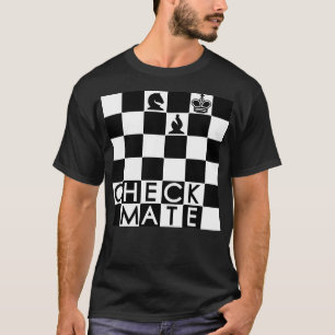 Chess Checker Game T-Shirt controleren op stuurbor