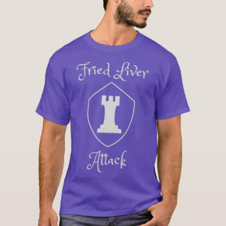 Chess checkmate Fried Liver T-shirt