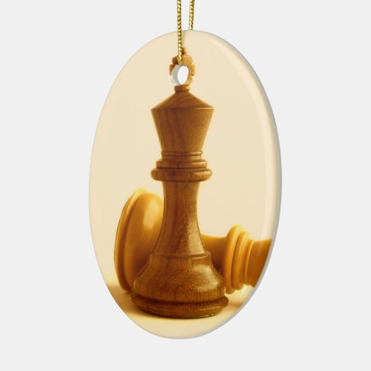 Chess Checkmate Ornament (Links)