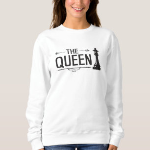 Chess Chess Board Checkmate Queen Board Gift Idea Trui