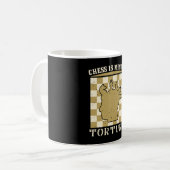 Chess - Chess is mentale marteling Koffiemok (Voorkant links)