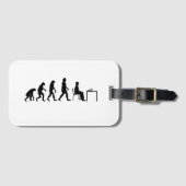 Chess - Chess Player Evolution Bagagelabel (Voorkant (horizontaal))