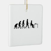 Chess - Chess Player Evolution Keramisch Ornament (Rechts)