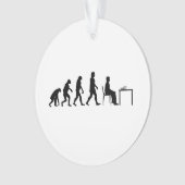 Chess - Chess Player Evolution Ornament (voorkant)
