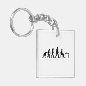 Chess - Chess Player Evolution Sleutelhanger (Voorkant Links)