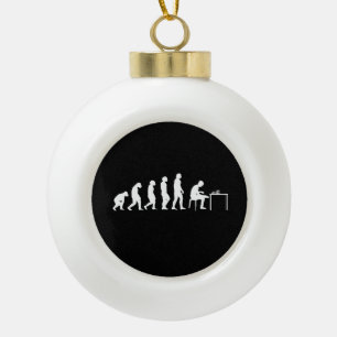 Chess Chess Player Keramische Bal Ornament