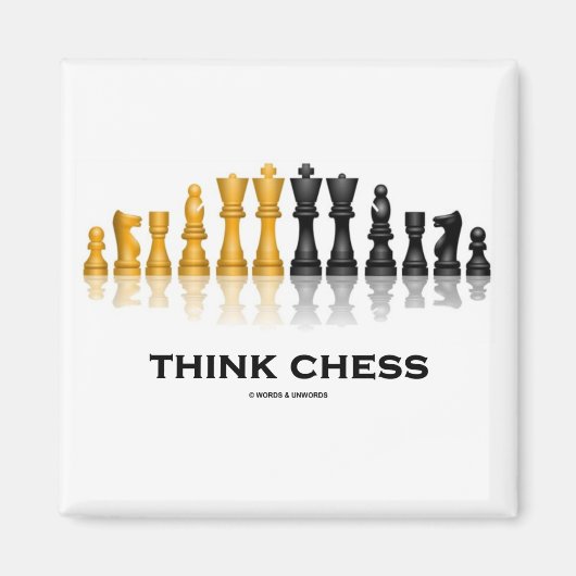 Chess (Chess Set) Magneet (Voorkant)