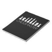 Chess - Chessmaster Notitieblok (Gedraaid)