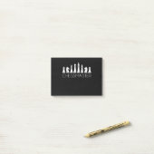 Chess - Chessmaster Post-it® Notes (Op bureau)