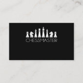 Chess - Chessmaster Visitekaartje (Voorkant)
