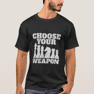 Chess Chessmen Chessboxing Chess Player Gift T-shirt
