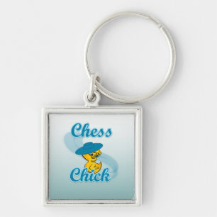 Chess Chick #3 Sleutelhanger