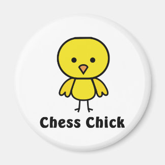 Chess Chick Magneet