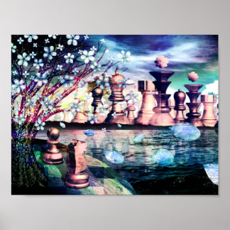 Chess City Fantasy "Koming Home" Poster