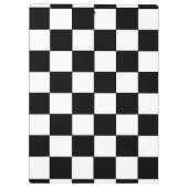 Chess Club Custom Name Initiaal Klembord (Achterkant)