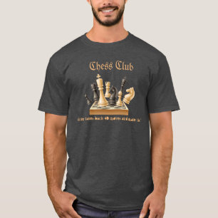 Chess Club Mannen T-Shirt