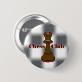 Chess Club of Chess Team Button (Voorkant /achterkant)