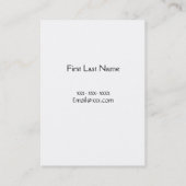 Chess Club Visitekaartje (Achterkant)