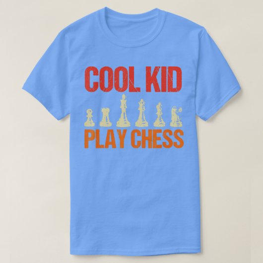 Chess Cool Kinder Funny  Chess Master Club Ch T-shirt (Design voorkant)