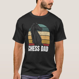 Chess Dad Player Expert Coach Graphic T-shirt