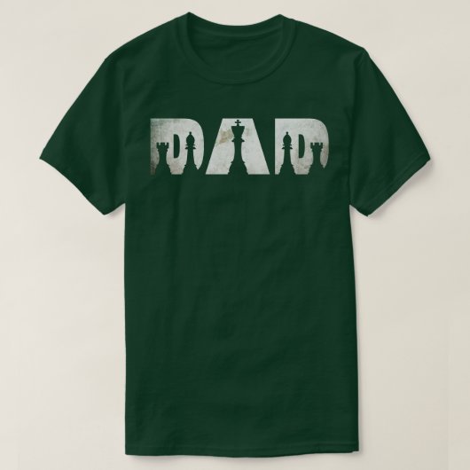 Chess dad t-shirt (Design voorkant)
