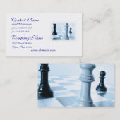 Chess Design Visitekaartje (Voorkant / Achterkant)