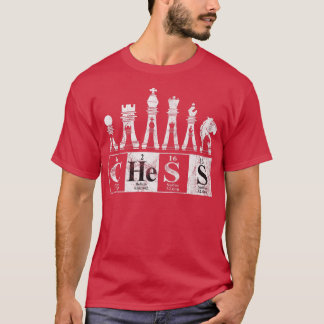 Chess Element Science Chess Nerd Player Premium T-shirt