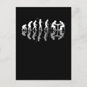 Chess Evolution Chessboard Lover Chess Gamer Briefkaart (Voorkant)