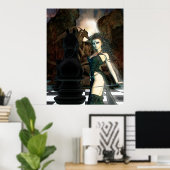 Chess Fantasy Gothic Art Poster (Thuiskantoor)